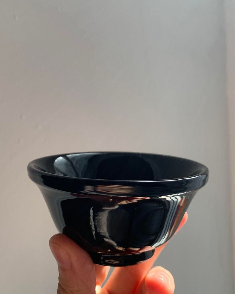 Black Lacquer Cups | Tea Cups or Mini Bowls | Canape Styling | Event Styling | Small Bowls Teacups Set of Four - YGN Collective