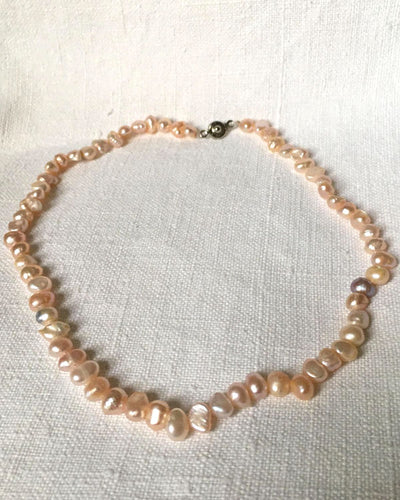 Chunky Freshwater Pearl Choker Necklace | Clasp Fastening | Handmade in Myanmar - YGN Collective