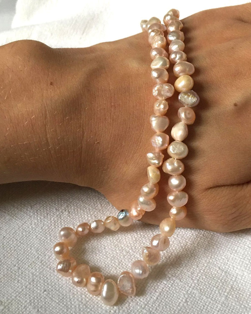 Chunky Freshwater Pearl Choker Necklace | Clasp Fastening | Handmade in Myanmar - YGN Collective