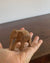 Handcarved Miniature Wooden Asian Elephant Ornament | Handmade Elephant Decoration | Artisan Elephant Ornament - YGN Collective