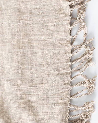 Lotus Silk Scarf in Natural | 100% Pure Louts Silk | YGN Collective
